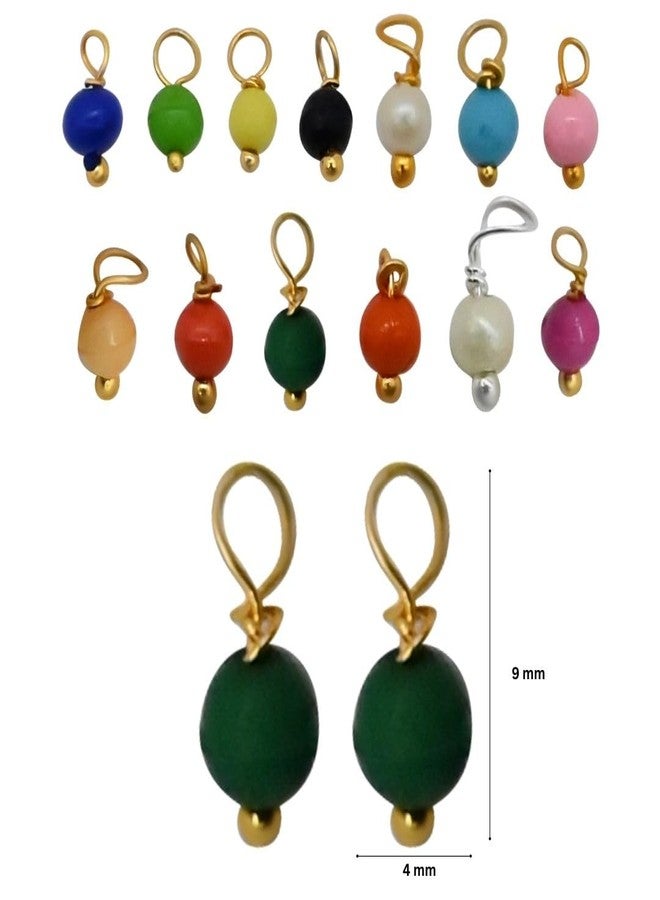 SATRA TRADERS خرز لاريا من ساترا تريدرز | المقاس: 10 مم | الوزن: 100 غرام | اللون: أخضر داكن - Image 4